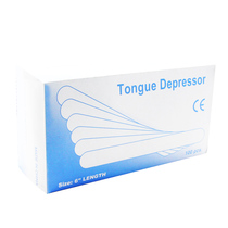 Tattoo consumables tongue depressor stirring rod sterilization tattoo tongue depressor without pollution independent packaging wooden tongue depressor