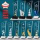 Creative Crystal Trophy with Colorful Printing on Glass for Annual Meeting of the Company to Recognize Outstanding Employees and Award Commemorative Items