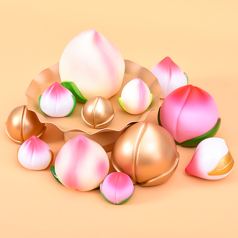 Premium Birthday Cake Series Peach Decorate Old Life Life Cake Decorate Peach Peach Decoration