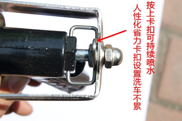 15 mét 20 mét loại chùa hộ gia đình đồng áp lực cao rửa xe súng nước tưới bàn chải xe công cụ đấm - Sản phẩm làm sạch xe chổi lau rửa xe ô tô