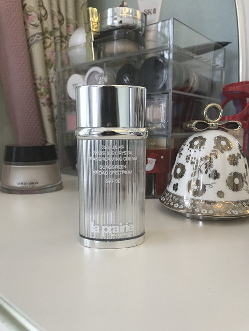 La Prairie Lepernie Berey CC Cream isolated small sample test