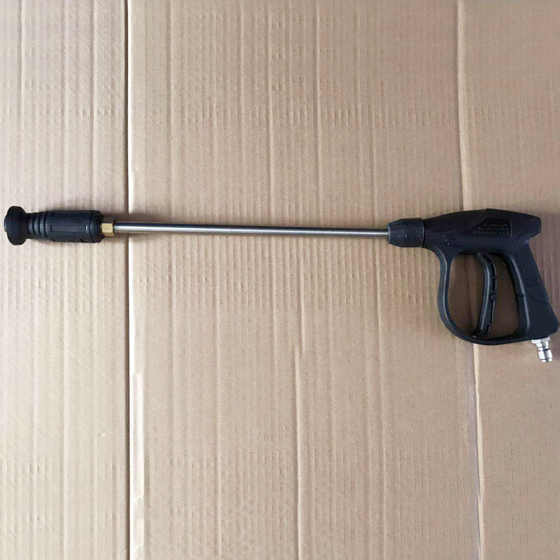 Washing machine car washing machine high pressure car wash water gun head extension rod short gun long gun dual-purpose adjustable duckbill nozzle
