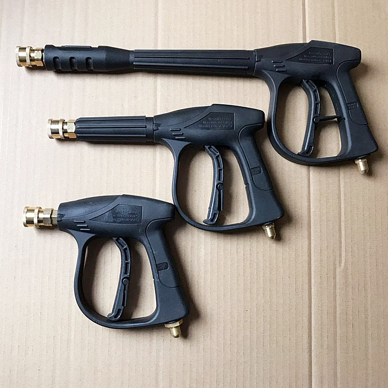 Black cat Shenlong 280 380 type washing machine car washing machine accessories quick connection live connection nozzle high pressure car wash water gun head