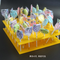 Craft display stand acrylic lollipop display frame plexiglass candy shelf boutique display rack special offer