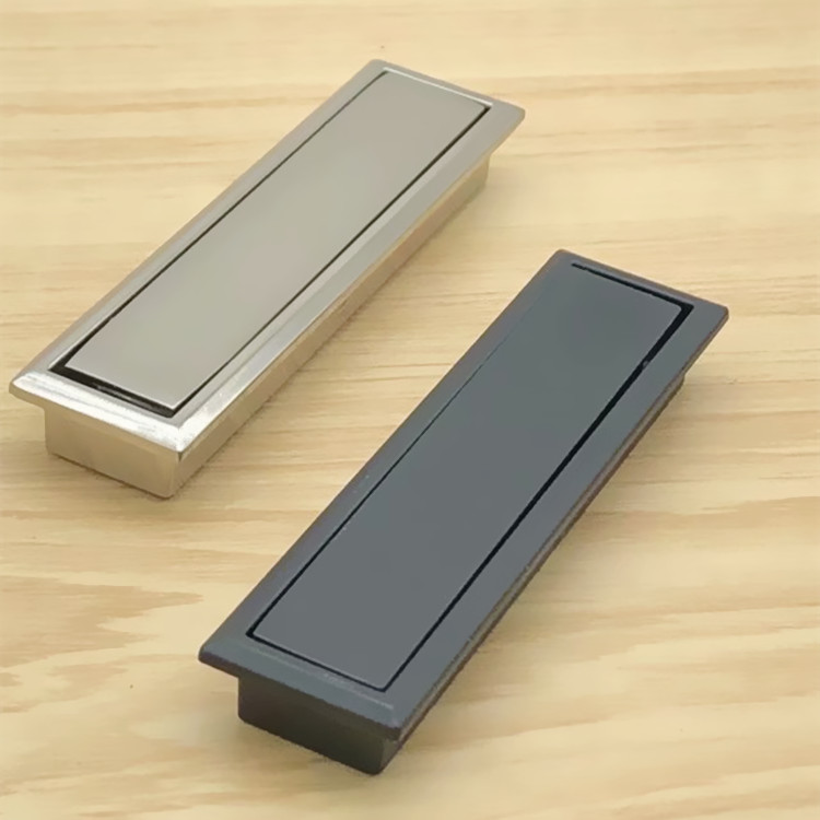 Tatami wardrobe drawer handle concealed invisible embedded hidden hidden hand hand hand floor cabinet door handle