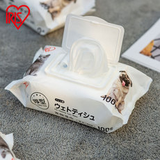 Товары для кошек и собак 4包爱丽思宠物湿巾加量狗狗猫咪去泪痕擦脚除臭清洁湿巾100片