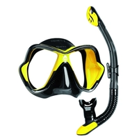 Дыхательная черно-желтая желтая трубочка