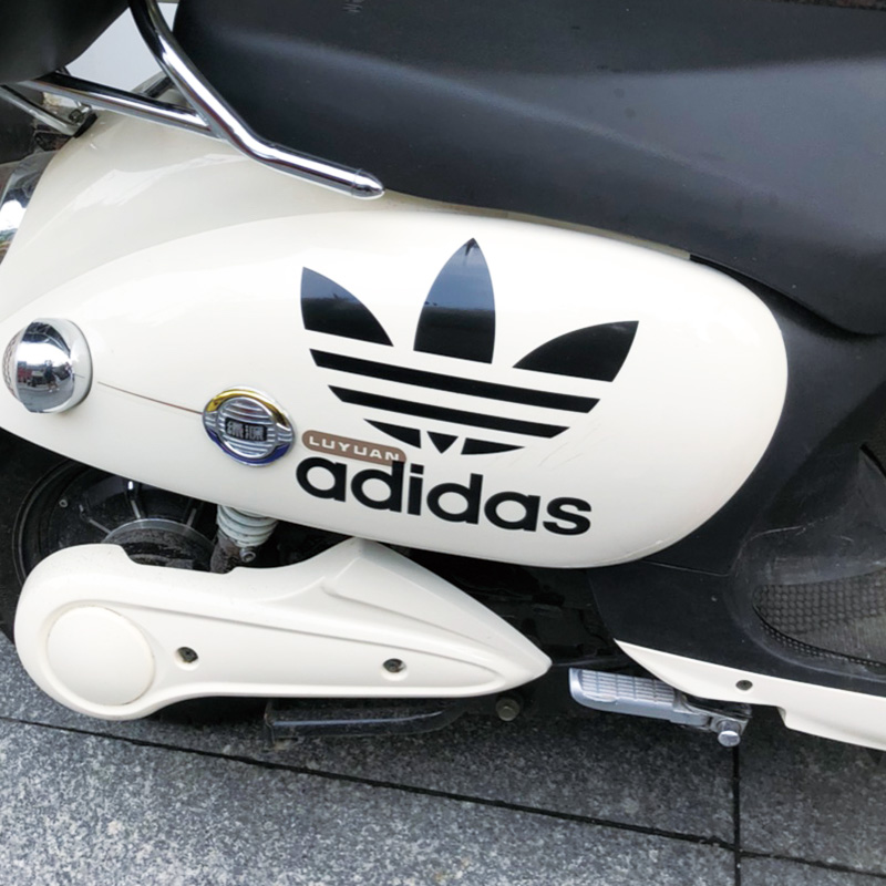 Locomotive Electric Vehicle Turtle Modified Clover Reflective Waterproof Sticker Car Sticker Vehicle Sticker Set Sticker