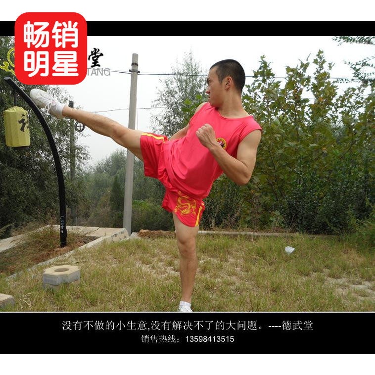 Jiu Duan Long Sanda suit Boxing suit Muay Thai MMA fighting boxing training competition clothing training clothing