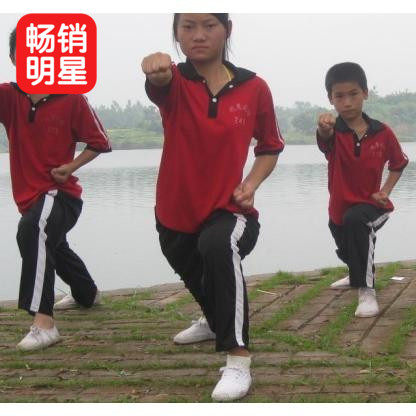 Martial arts school clothing summer school uniforms spring and autumn school uniforms custom-made short-sleeved training clothing performance clothing martial arts clothing