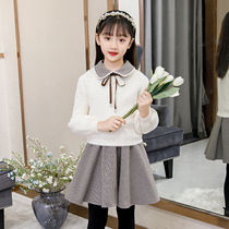 Girl dress Autumn New Princess dress female princess children autumn foreign style long sleeve childrens sweater female baby