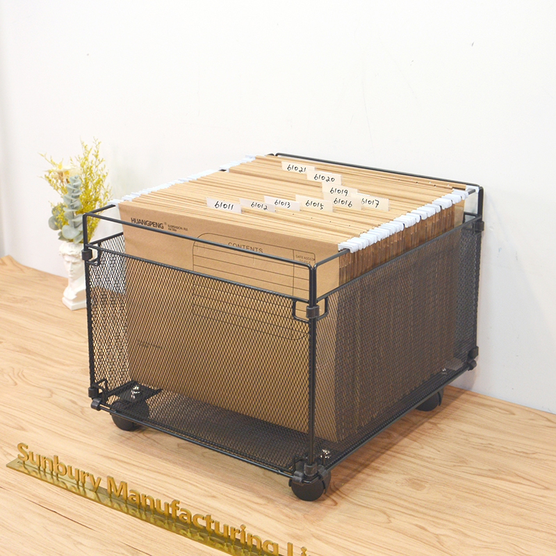 Kraft Paper Hanging File Holder Document Frame Hanging Rack Quick Assembly Rack A4/F4 Hanging Rack B 0.2kg with Mobile Fc