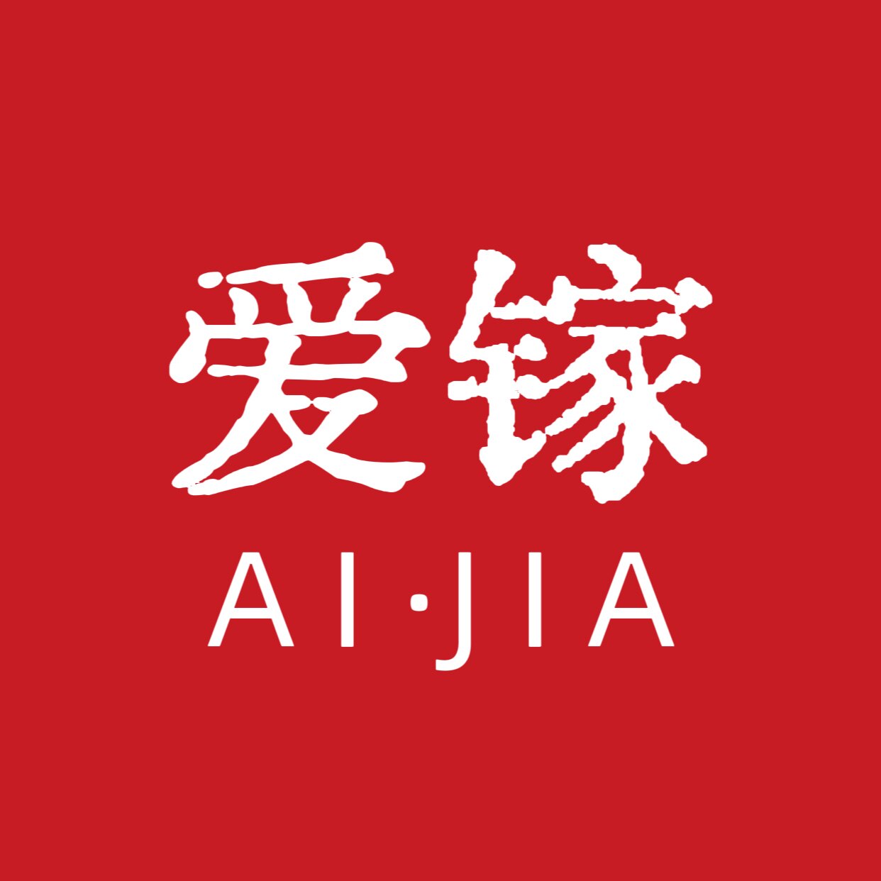 爱镓地暖的LOGO