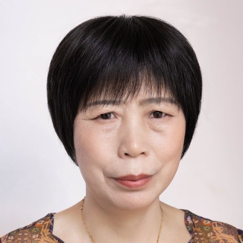 Wigs for Middle-Aged and Elderly Women, Full Head Wigs, Real Human Hair, Thin Black Short Hair, Chemotherapy Bald Head Wig for Mothers