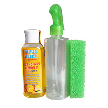 Wanjie orange leather cleaning agent Car ceiling interior leather seat flannel fabric cleaning German natural orange oil