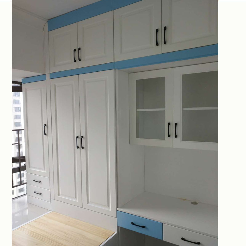 Guangzhou All solid wood New Zealand Pine Full House Custom Furniture Cabinet Custom Manufacturer Direct Marketing Overall Floating Table Tatami