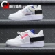 Nike Nike AF1 Loại thấp AF1 Dây đeo cấu trúc Air Force One Sneaker CI0054 BV1976 - Dép / giày thường