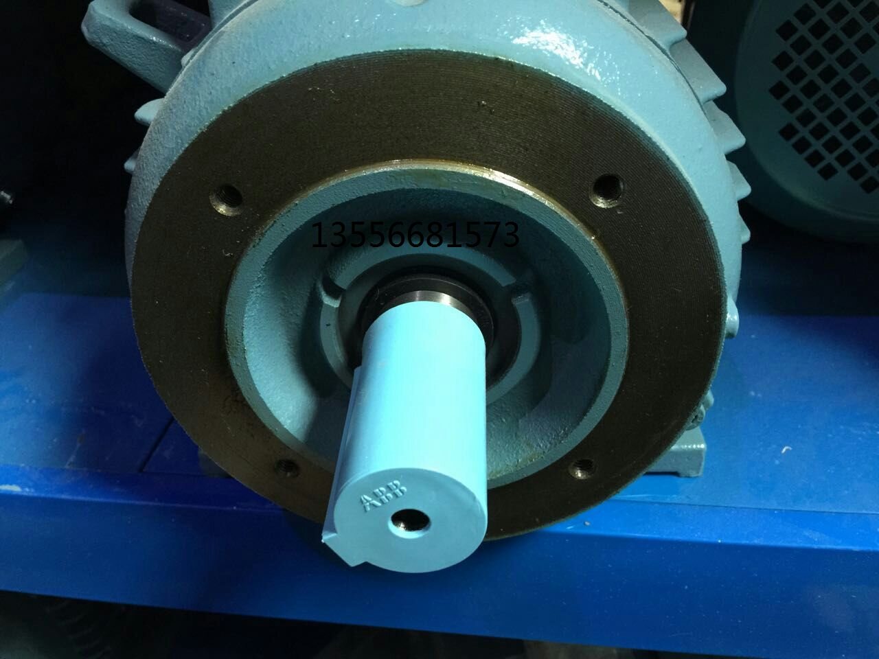 Shanghai ABB horizontal belt with small flange motor M2BAX90SA4 1 1KW 4 grade B34 original stock supply