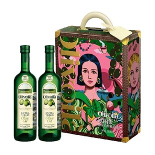 欧丽薇兰特级初榨橄榄油礼盒750ml*2