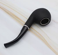 Средняя черная матовая труба