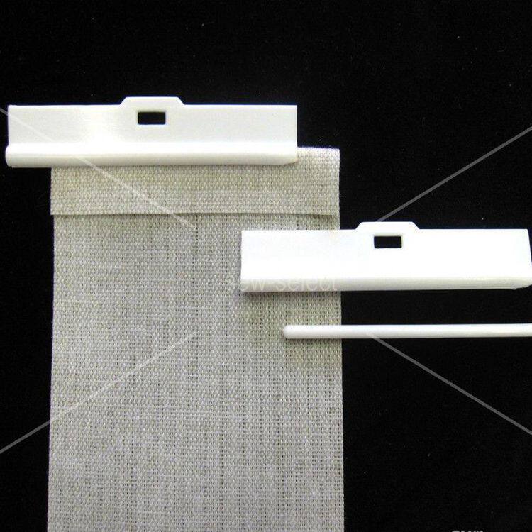 Curtain accessories 89MM simple PVC hanging piece Process-free plastic vertical shutter accessories Shutter accessories Shutter accessories
