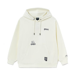 ລະດູຫນາວ 2021 Li Ning Anti-Wu ຜູ້ຊາຍແລະແມ່ຍິງຄູ່ Pullover Hooded Sweatshirt Jacket Casual AWDRF91-1-2-3