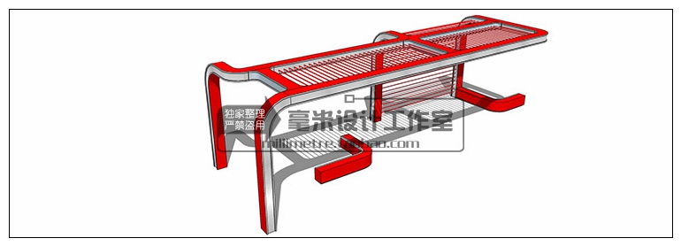 T73 现代廊架SU模型新亚洲新中式花架欧式风雨连廊sketchup景...-61