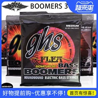 GHS Boomers 3045 Красный перец электрический бенз струнный бас -бас -бас -никелевой сталь