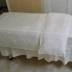 Màu sắc đẹp giường quilt bìa trắng sọc tắm tắm massage massage bộ chăn ga Quilt Covers