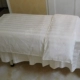 Màu sắc đẹp giường quilt bìa trắng sọc tắm tắm massage massage