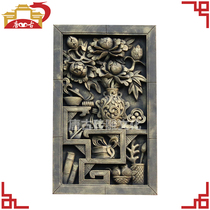 Tang Gu brick carving antique brick carving imitation copper relief shadow Wall Wall pendant Chinese style ancient building rich and safe