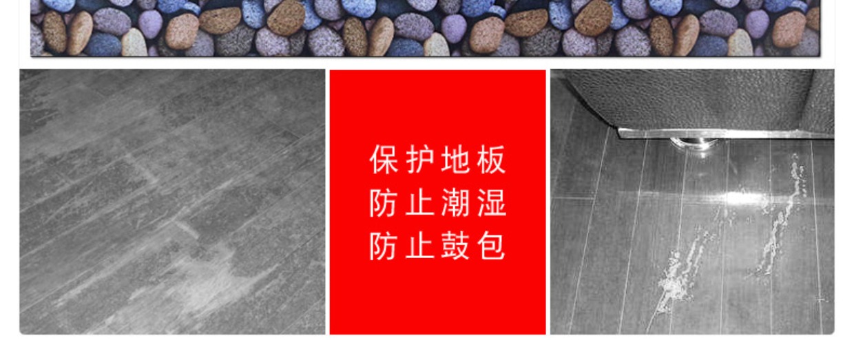 Siêu mỏng có thể cắt âm thanh nổi ngỗng đá đệm bếp foyer hành lang lối vào cửa mat chống trượt tùy chỉnh miếng xốp trải sàn