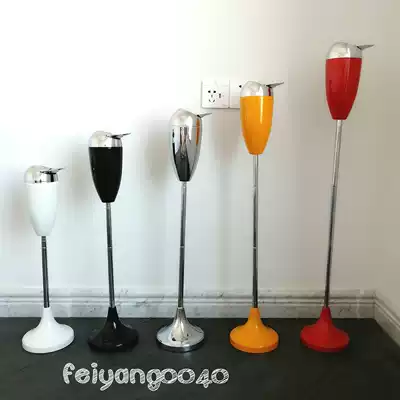 Powder room living room ashtray with lid creative fashion personality home toilet telescopic floor-to-ceiling vertical ashtray large