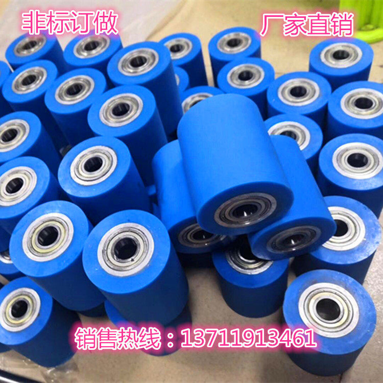 Polyurethane New Type Roller Transmission Line Conveyor Belt Power Roller Bearing Lagging in Guangdong Province, Mainland China