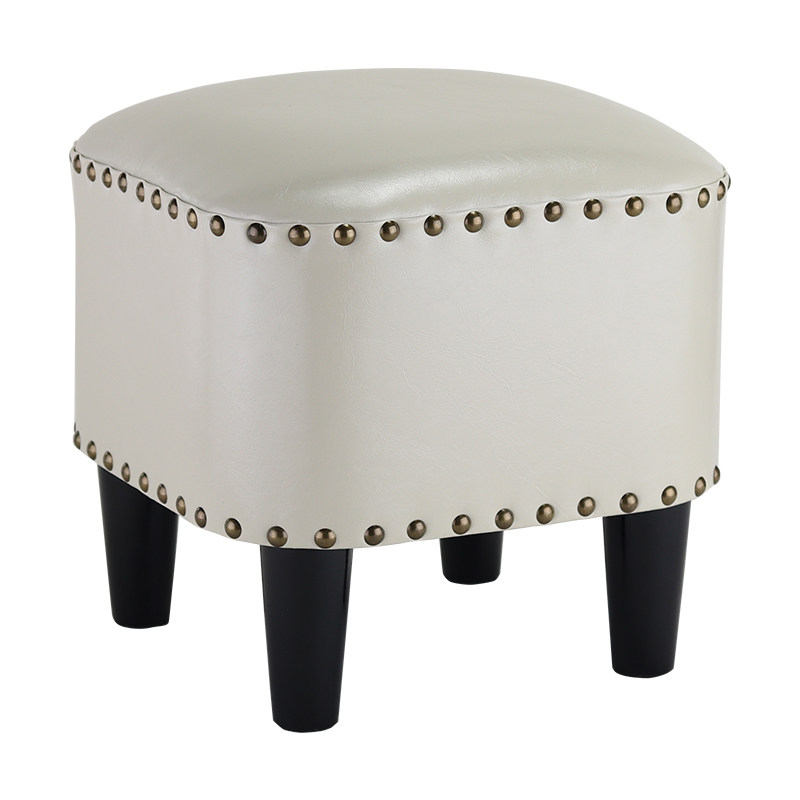 langduo low stool american sofa leather pier shoe stool household children's small stool