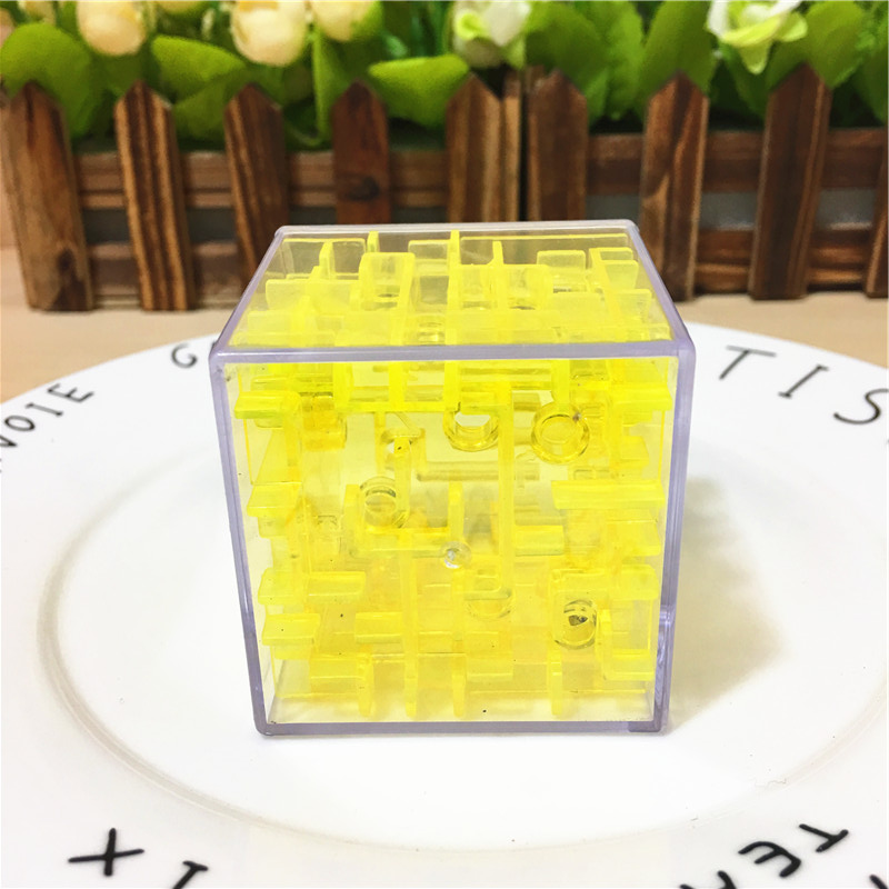 Rubiks Cube Mê cung 3D Hạt nổi đồ chơi IQ cho bé