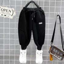 Boy Guard Pants Spring Autumn 2022 New Children Fall Boomer Pants Mid-Boy Boy Bunches Pants Kharen Pants