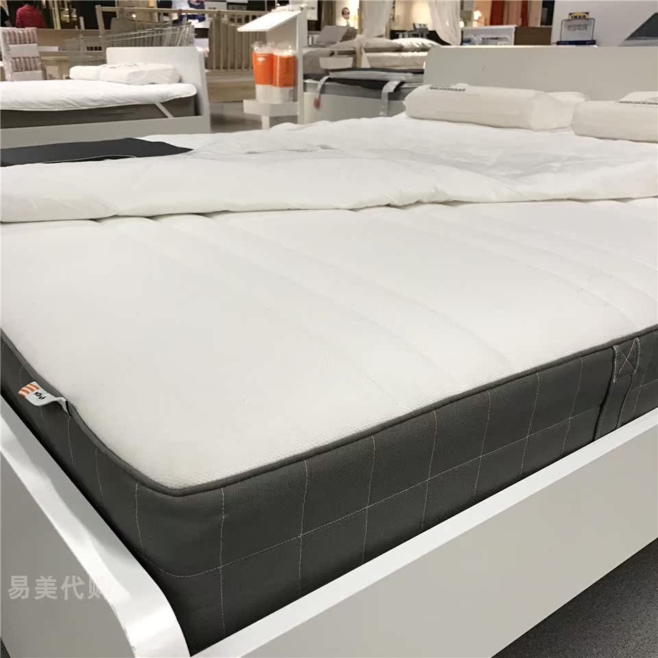 IKEA chính hãng mua trong nước Haiwoge túi nệm lò xo cứng đa kích cỡ tùy chọn - Nệm nệm cao su tổng hợp