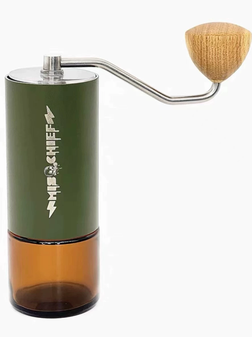 Провергающие/пранковое MISCHIEF M40 рукоятно-кофе Grinder машина с высоким содержанием азота сталь 7 звезд нож голова рукоять-подобное сердце из стали
