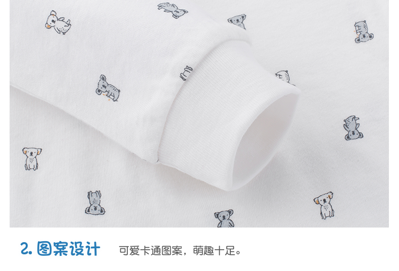 美国 卡特 Carters A类标准 2019秋季款 宝宝长袖针织纯棉包屁连裆衣 图7