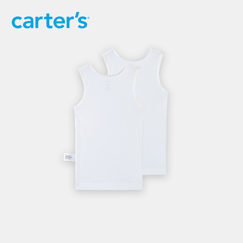 Carters 2020 trẻ em mới vest baby baby vest bông bên trong mặc đồ lót bông hai mảnh.