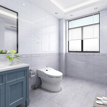 Gray bright kitchen bathroom wall tile 300x600 tile tile tile tile tile bathroom non-slip floor tile