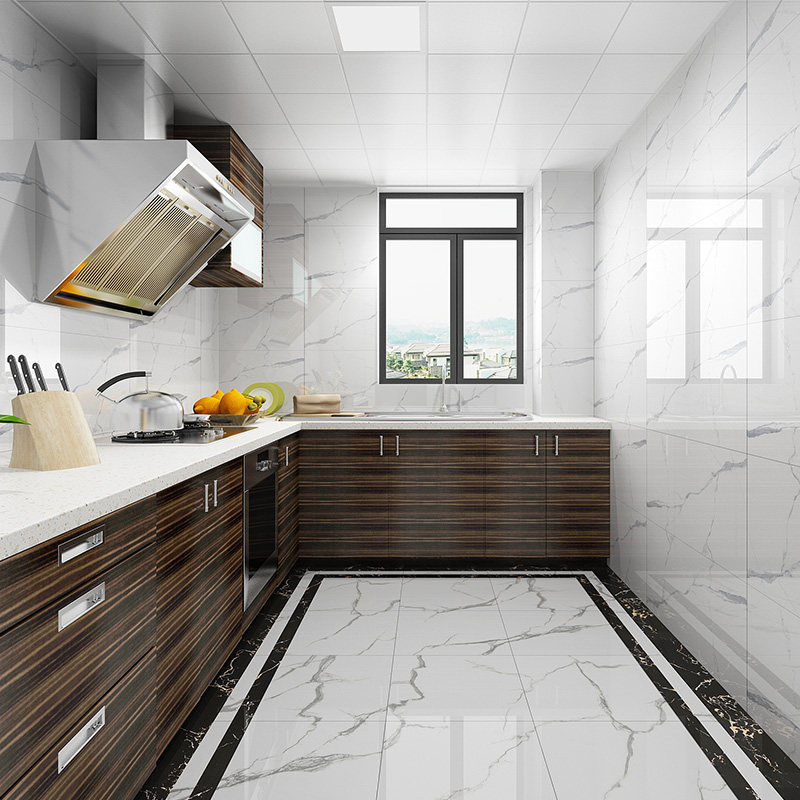 Guangdong Negative Ion Medium Board Through Body Tiles 400x800 Living Room New Background Wall Brick Kitchen Make-up Room Floor Tiles