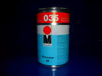 Screen printing pad printing ink German MARABU MARABU MARABU (Malay) SR series ink SR035 bright red
