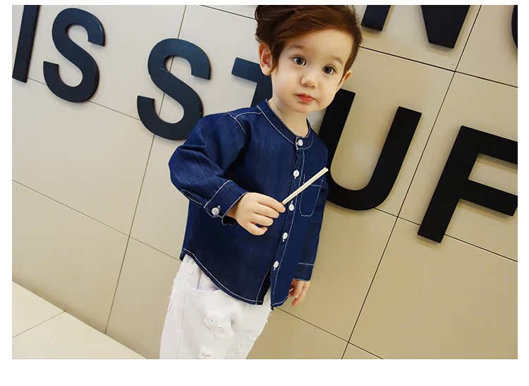 Chemise enfant à manche longue - Ref 2083686 Image 33