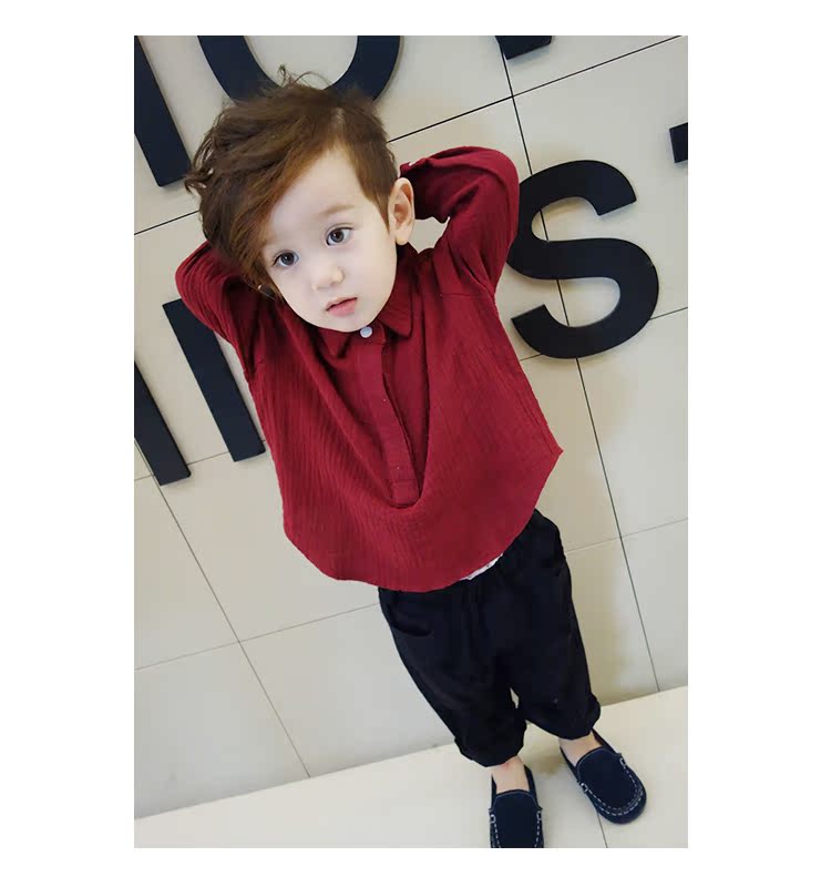 Chemise enfant à manche longue - Ref 2083218 Image 33