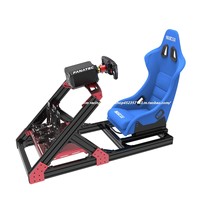 simracing cockpit sim racing bracket rig aluminum profile fanatec figure Master speed magic