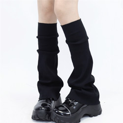 AY To film flared knitted socks American hot girl slimming leg covers Y2K subculture elastic pile socks