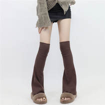 AY To films retro American coffee bell-shaped knitted socks hot girl show elastic stack socks