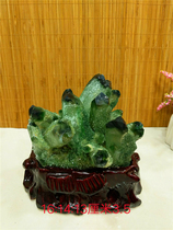  Natural crystal raw stone Crystal ornaments Feng Shui lucky ball Lucky town House lucky stone Natural stone agate